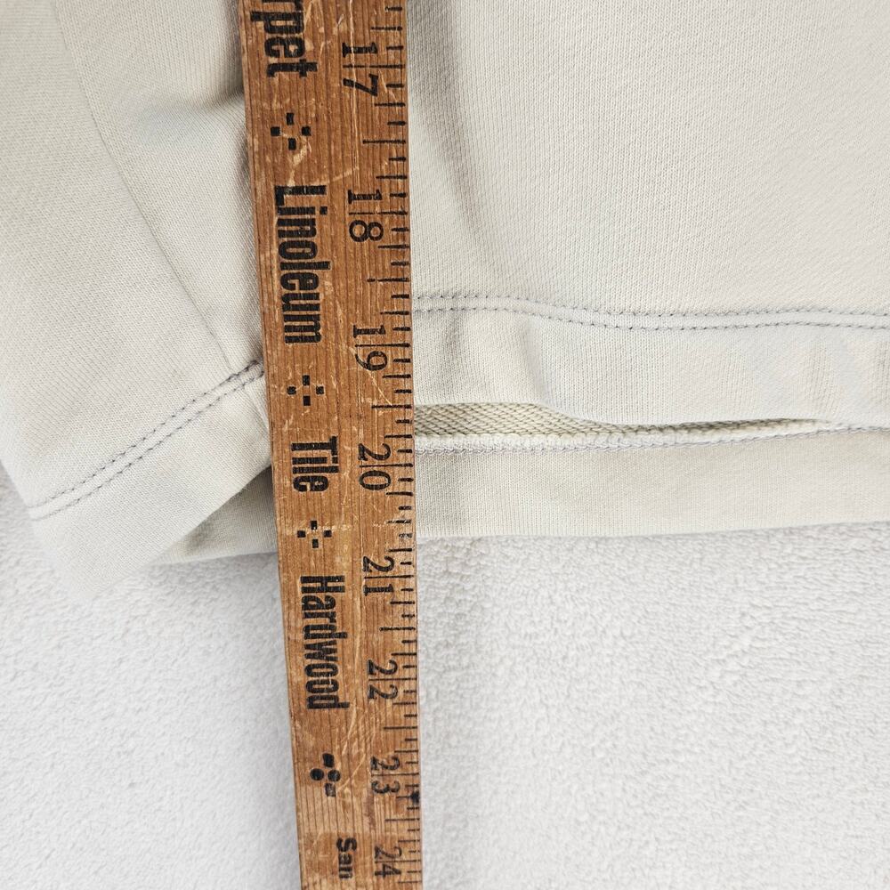 CONVERSE MEN'S LARGE A COLD WALL COLLAB BONE WHITE TERRY CLOTH SHORTS - Picture 5 of 9